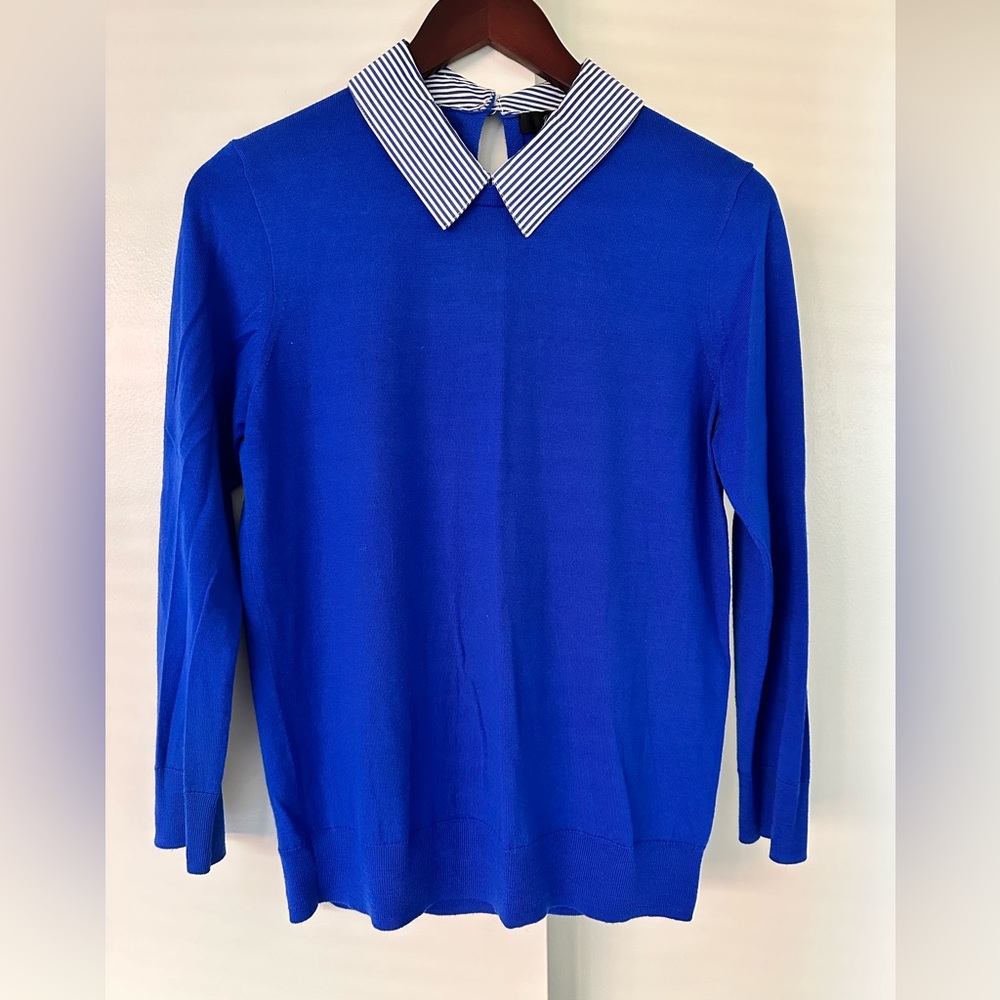 J. Crew Blue Sweater